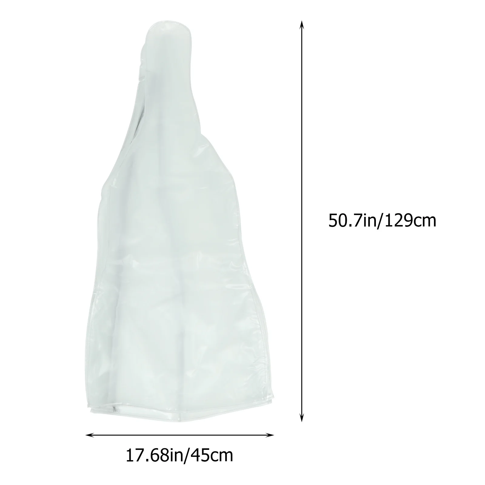 Cello Cover Frosted Transparent Protective Cover For Cello Durable Dust Resistant Moisture Proof Reusable Music Instrument - Image 5