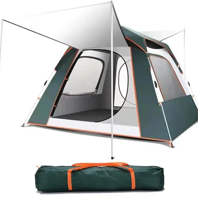 

Factory Wholesale Waterproof 3-4 person Hiking Folding Automatic Pop Up Instant Camping Tent
