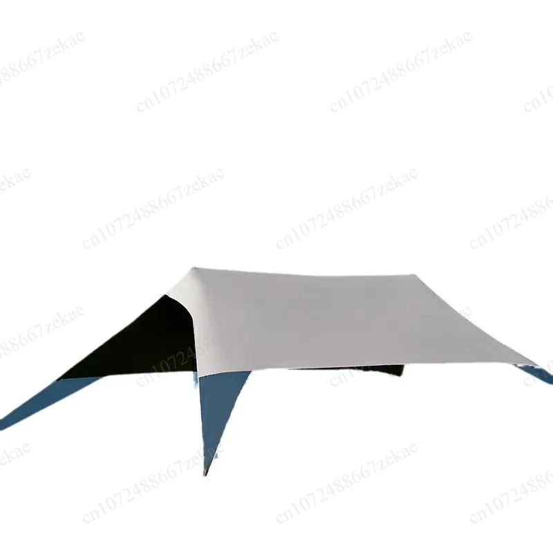 Guyline-Free Blackout Canopy, Oxford Fabric UV Protection Camping Shade
