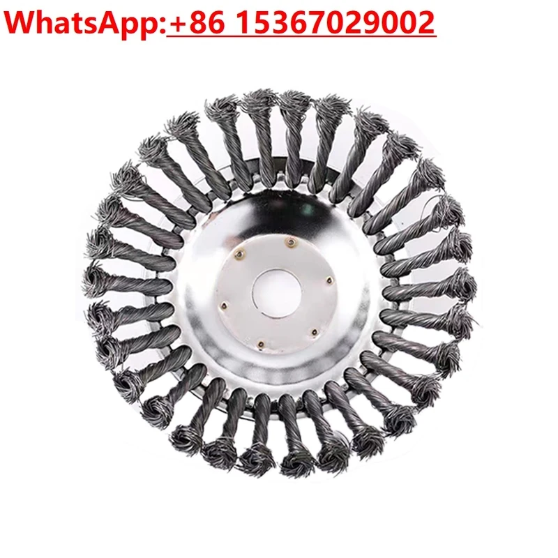 

Утолщенная стальная проволока, головка для прополки газонокосилки с поворотной проволокой, газонное колесо/колесо, стальная проволока, ржавчина, аксессуары для поддона для прополки