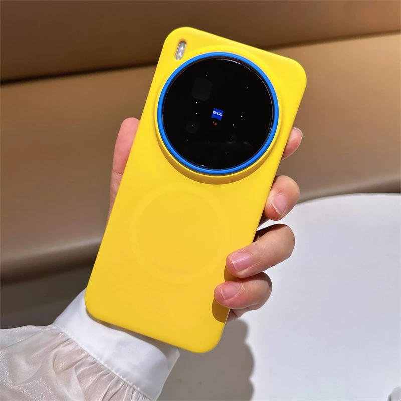 For Vivo X300 Ultra Case For MagSafe Magnetic Skin Feel Matt