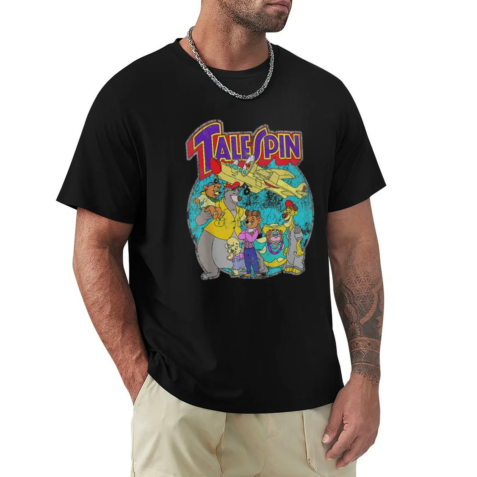 

TaleSpin Graphic T-Shirt Anti-Fade Casual Tee Shirt