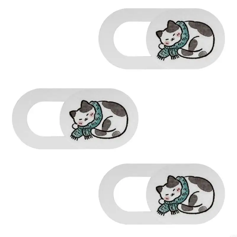 Animal Shaped Camera Cover Lens Protector for Smartphones Tablets Laptops Ensuring Privacy and Scratch Resistance 24BB