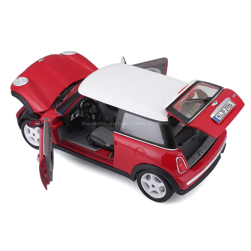 Bburago 1:18 Scale BMW MINI COOPER Alloy Luxury Vehicle Diecast  Cars Model Toy Collection Gift