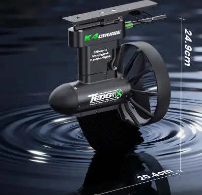 

Camolech k4c 40V Watercraft Motor – 9.3kg Lightweight, 5km/h Top Speed & Wireless Bluetooth Control