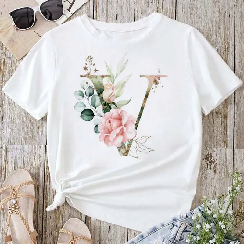 เสื้อยืดพิมพ์ลายการ์ตูนสัตว์ ลายเท้าคนและสุนัข แฟชั่นสวยงามสำหรับผู้หญิงไซส์พลัส แขนสั้น
