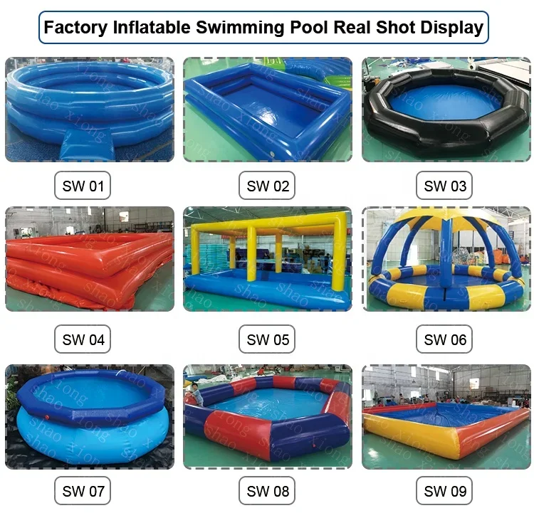 

High Quality Outdoor Portable Large Inflatable Swimming Slide Pool Accessories Inflatable Water Slide Water Park for Kids