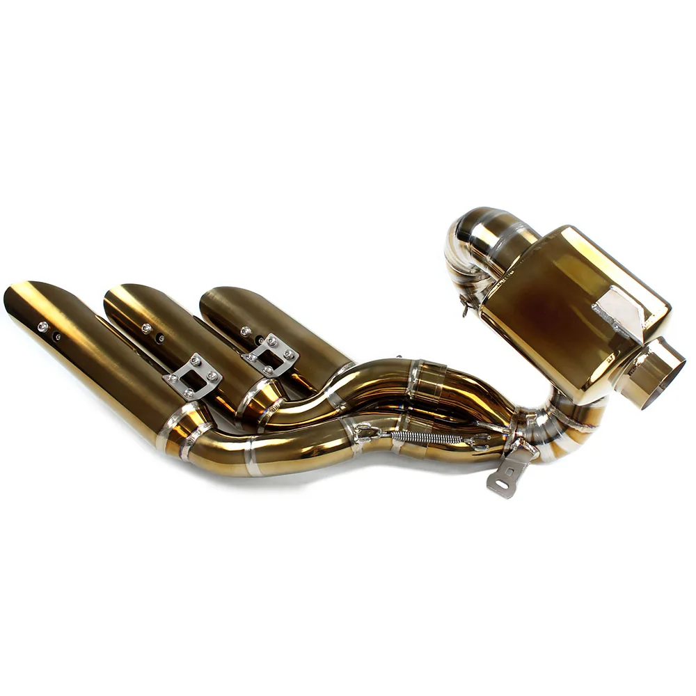 For B800/D800 F3 2018 Motorcycle Exhaust System Stainless Steel 304 Exhaust Pipe 4