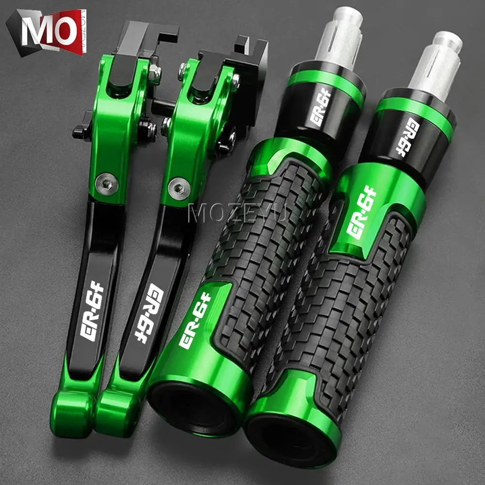 For KAWASAKI ER6F ER 6F ER-6F 2006 2007 2008 Clutch Lever Brake Lever Set Adjustable Handle Levers Motorcycle Hand Grips Ends - view 2