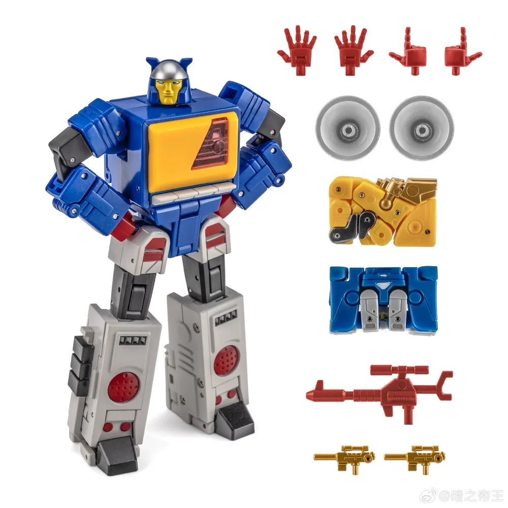 En Stock, juguete transformable de proporción pequeña NA H62 H62EX G1, grabadora, espejo, juguete, color transparente