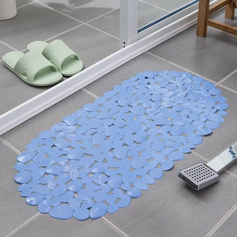 

Non-Slip Bath Mat PVC Oval Waterdrop Design for Elderly And Children Bathroom Shower Room Bathtub Washing Anti-Slip Mat