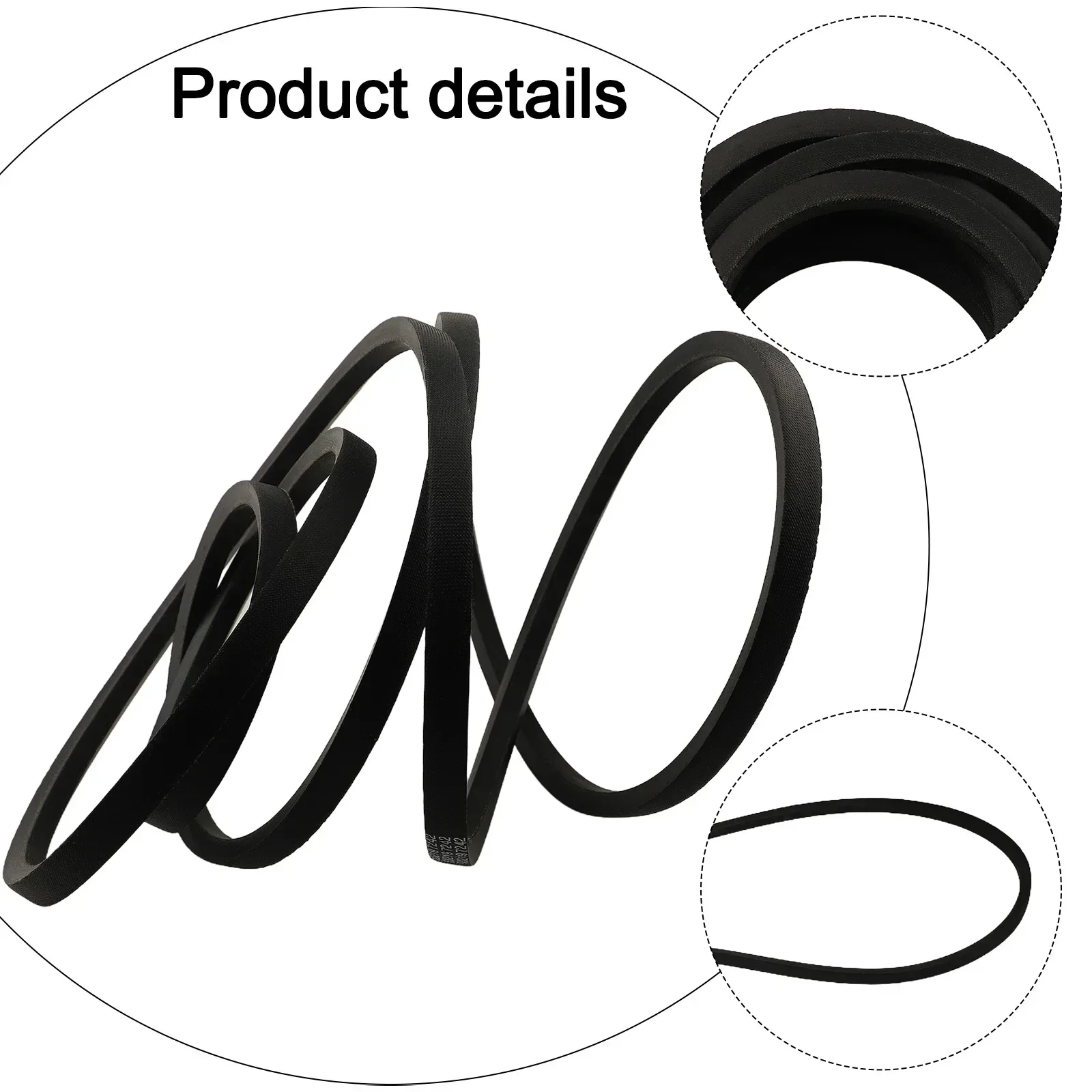 

For Lawn Tractors With 48 Mower Decks Lawn Mower Belt 197242 1pc 532197242 For Craftsman For Jonsered For Poulan