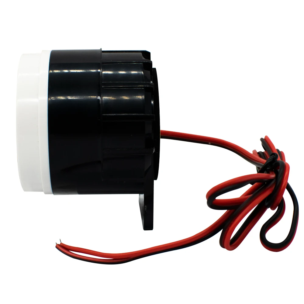 تيار مستمر 6-12 فولت صغير 120db إنذار صفارة الإنذار الصوت مكافحة سرقة الجرس عالية ديسيبل الأمن بيزو الطنان إنذار القرن #3