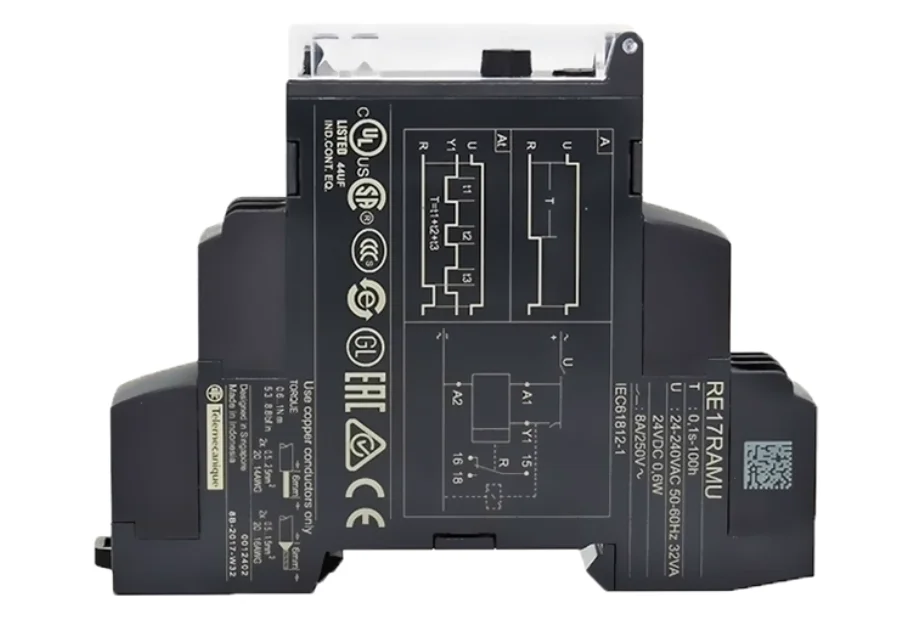 RE17RAMU RE17RCMU RE17RLMU RE17RMMW RE17LAMW Original Schneider Time Relay -Multi Functional Power on Delay Relay