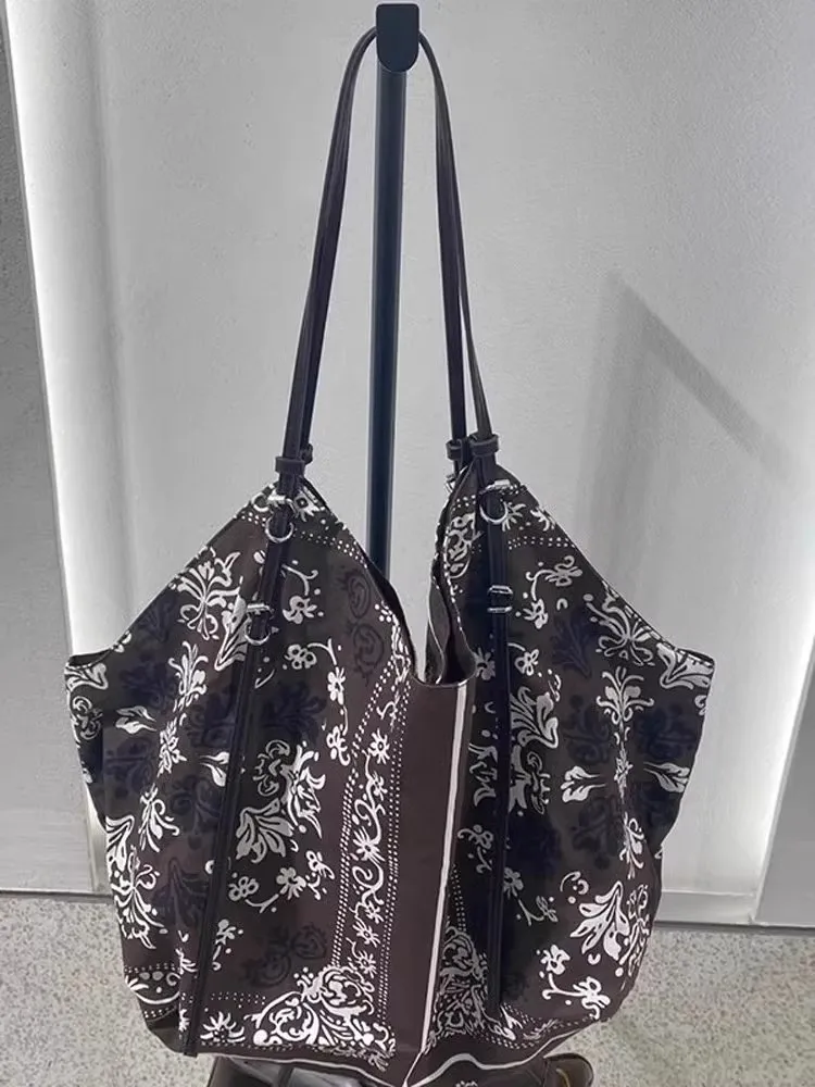 

Large Capaci Casual op Bag Tote Women's oulder Handbag Commuting Bag Spring Summer New Sle Printed Single oulde...