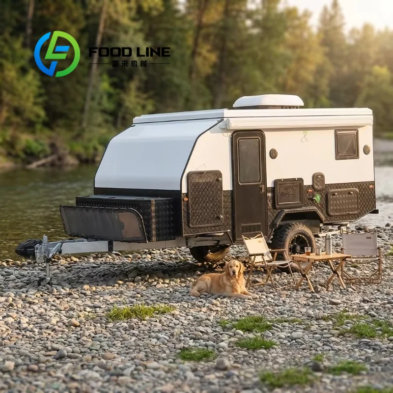 Lightweight Luxury Off Road Caravan with Ensuite & Bunk Beds Heavy Duty Tandem Axle Travel Trailer Australian Standard
