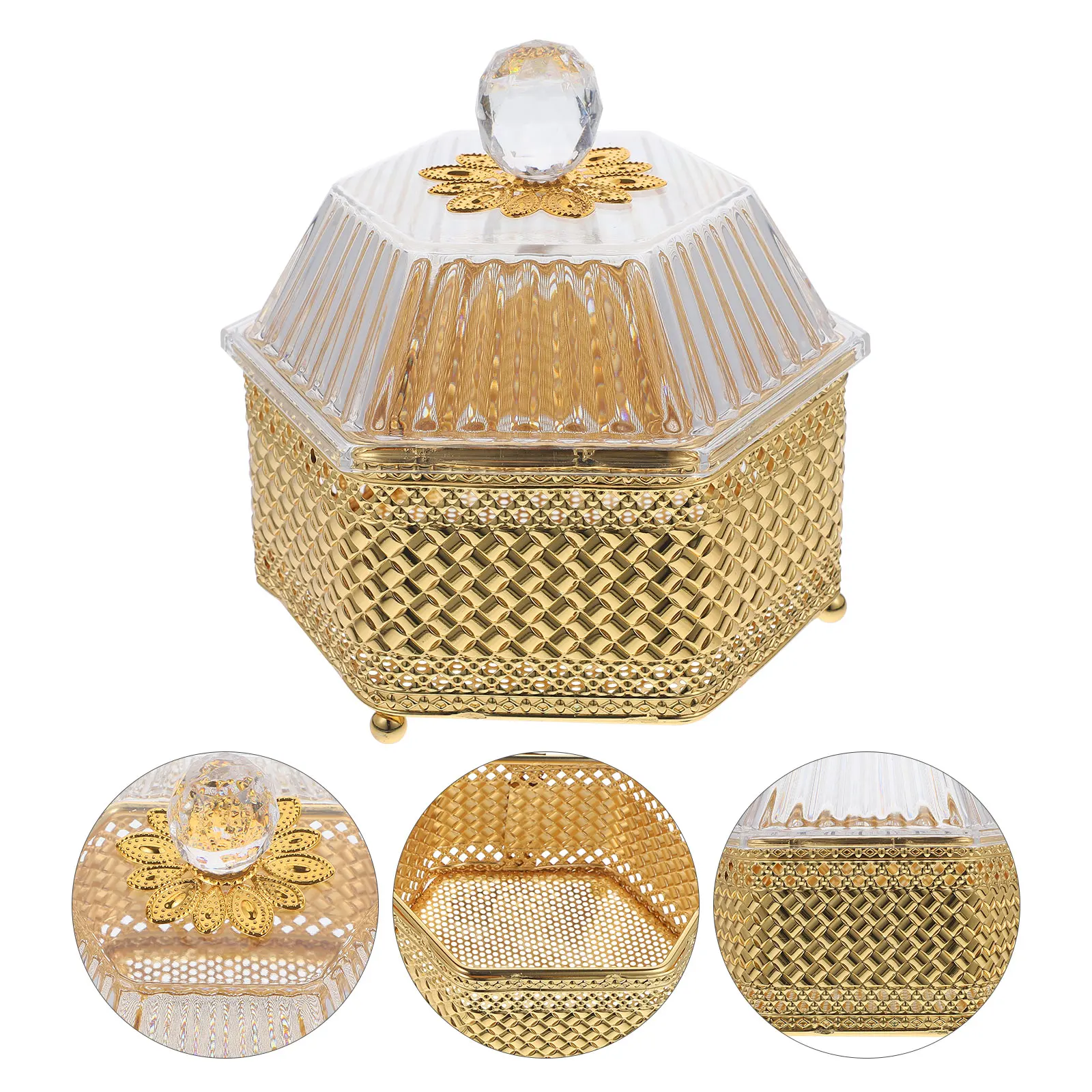 

Vintage Style Snacks Storage Jar Coffee Nuts Canister Lid Spice Cookie Chocolate Organizer Candy Container Tea Sugar