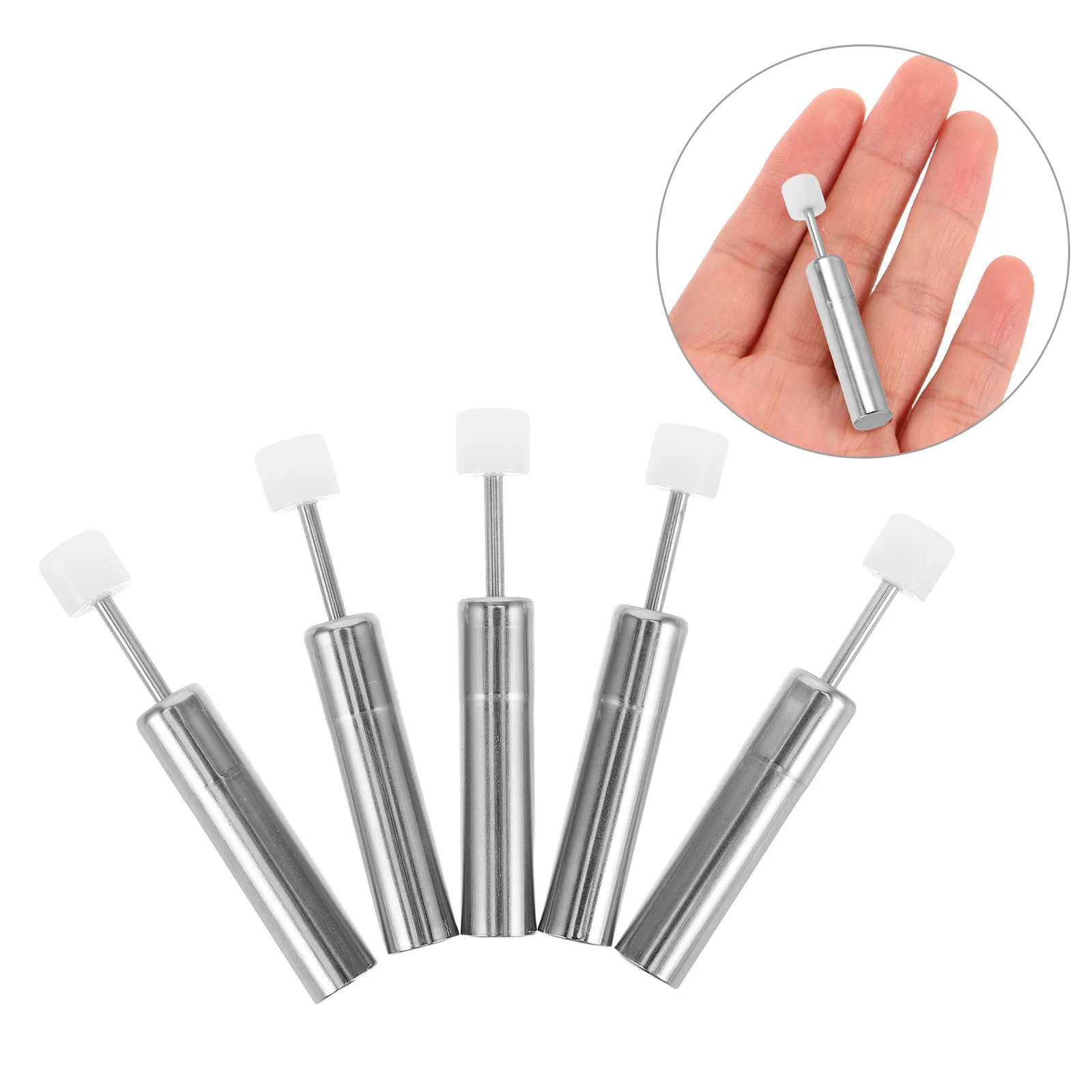 

5Pcs Cabinet Door Bumper Soft Close Damper Hydraulic Noise Reduction Anti Slamming Easy Install Quiet Door Closer