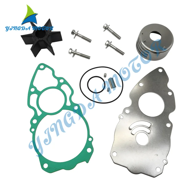 High-quality Water Pump Impeller Repair Kit 6AW-W0078  For Yamaha 4 Stroke 300 350 HP Outboard 6AW-W0078-00 Sierra 18-3477
