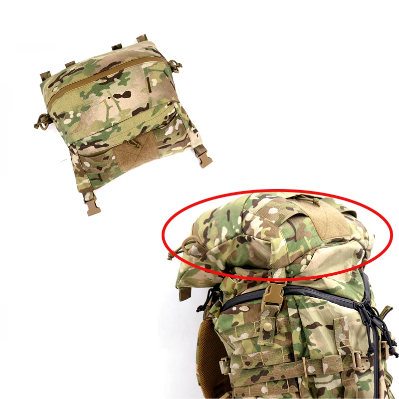 

Portable Removable Tactical Attached Pack Top Pack With Backpack Extended Capacity Bags