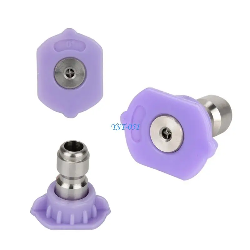 E15A Pressure Washer Tip, Universal Pressure Washer Nozzle Tip (3Pack), Power Washer Nozzle Tip for 1/4'' Quick Connector