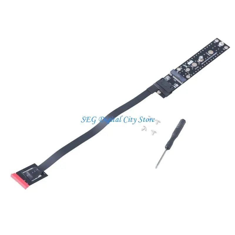 

U75B NGFF M Female to A+E Extension Cable SSD Adapter Card Extender Extend Cable For 2230 2242 2260 2280 SSD