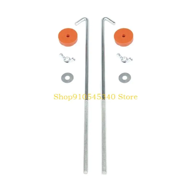 

U2JA 2Pcs/set Iron Universal Battery Auto Battery Tie Down Mount Holder Bracket Brace Car Accessories