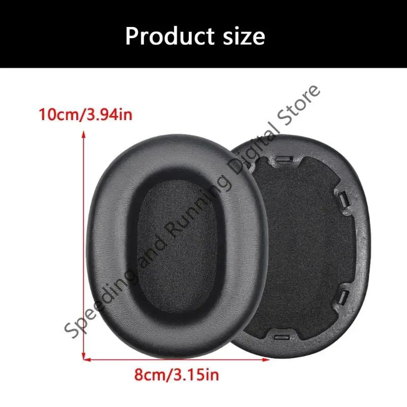 تبريد جل بطانة للأذن لسوني INZONE H5 سماعات الألعاب استبدال غطاء للأذنين وسائد الأذن الإسفنج الأذن يغطي وسادة
