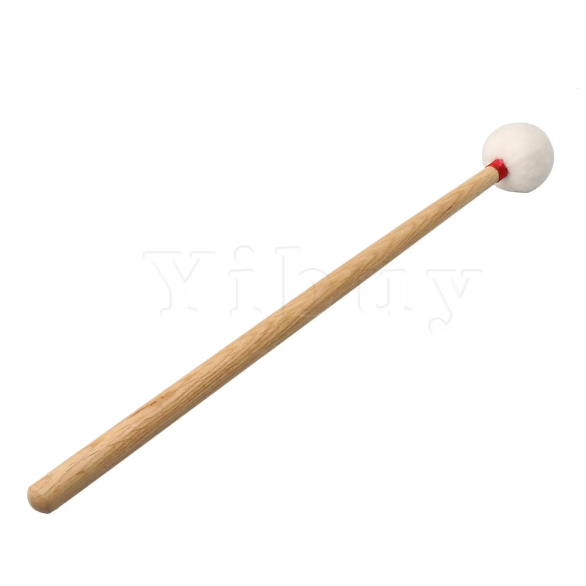 14Inch Medium Hard Maple General Bass Drum Mallet for Musical Instrument