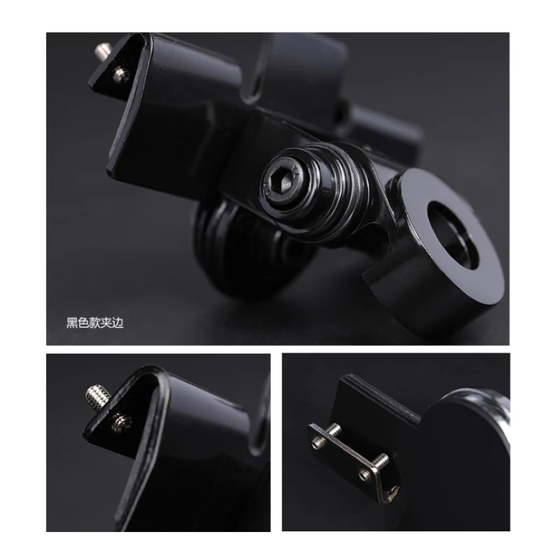 RB400 Car Antenna Base Mount Bracket Mobile Radio Car Clip Edge Car Unit Intercom Antenna Clamp Side Clip Radio Seedling Base