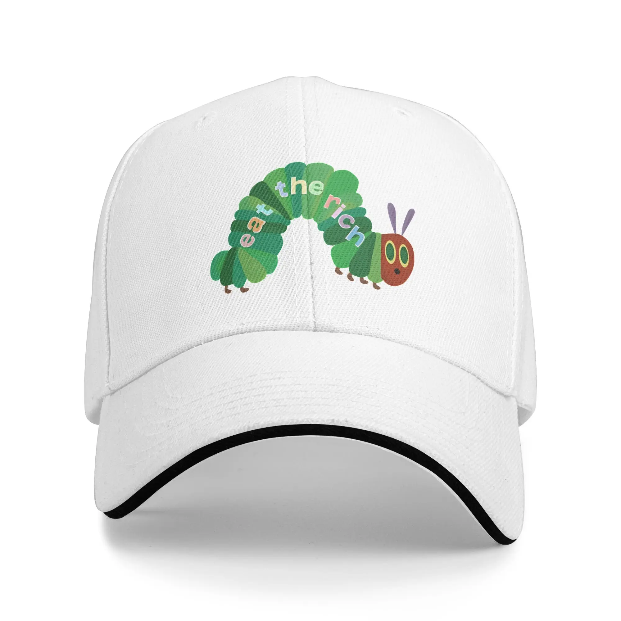 

Eat The Rich Hungry Casual Baseball Cap Outdoor Sports Trucker Hat Summer Dropshipping Women Men y2k Retro Baseball Caps