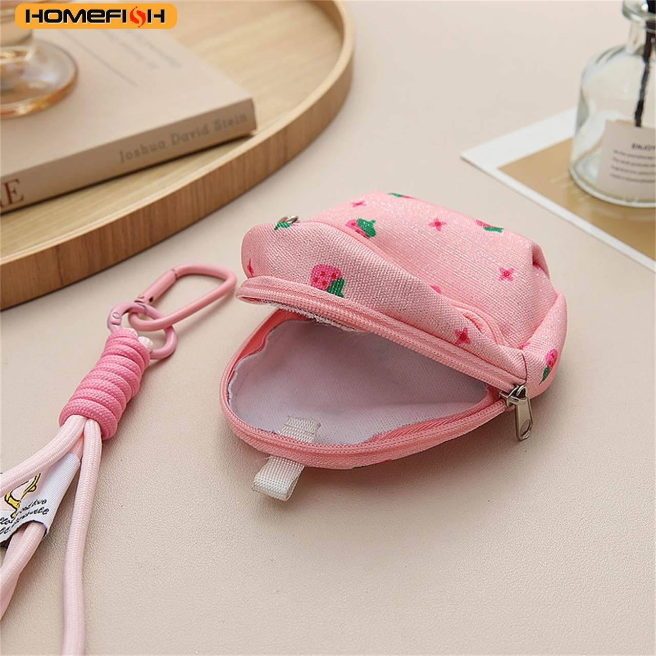 HOMEFISH Women's Bag Pendants Lipstick Earphones Mini Storage Bag Trendy Versatile Bag Accessories Multifunctional Coin Purses image 6