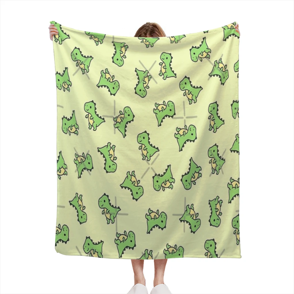 

T. Rex Thin Blanket Soft comforter sets throw for Couch Warm Flannel Blankets Bedroom Summer Blanket