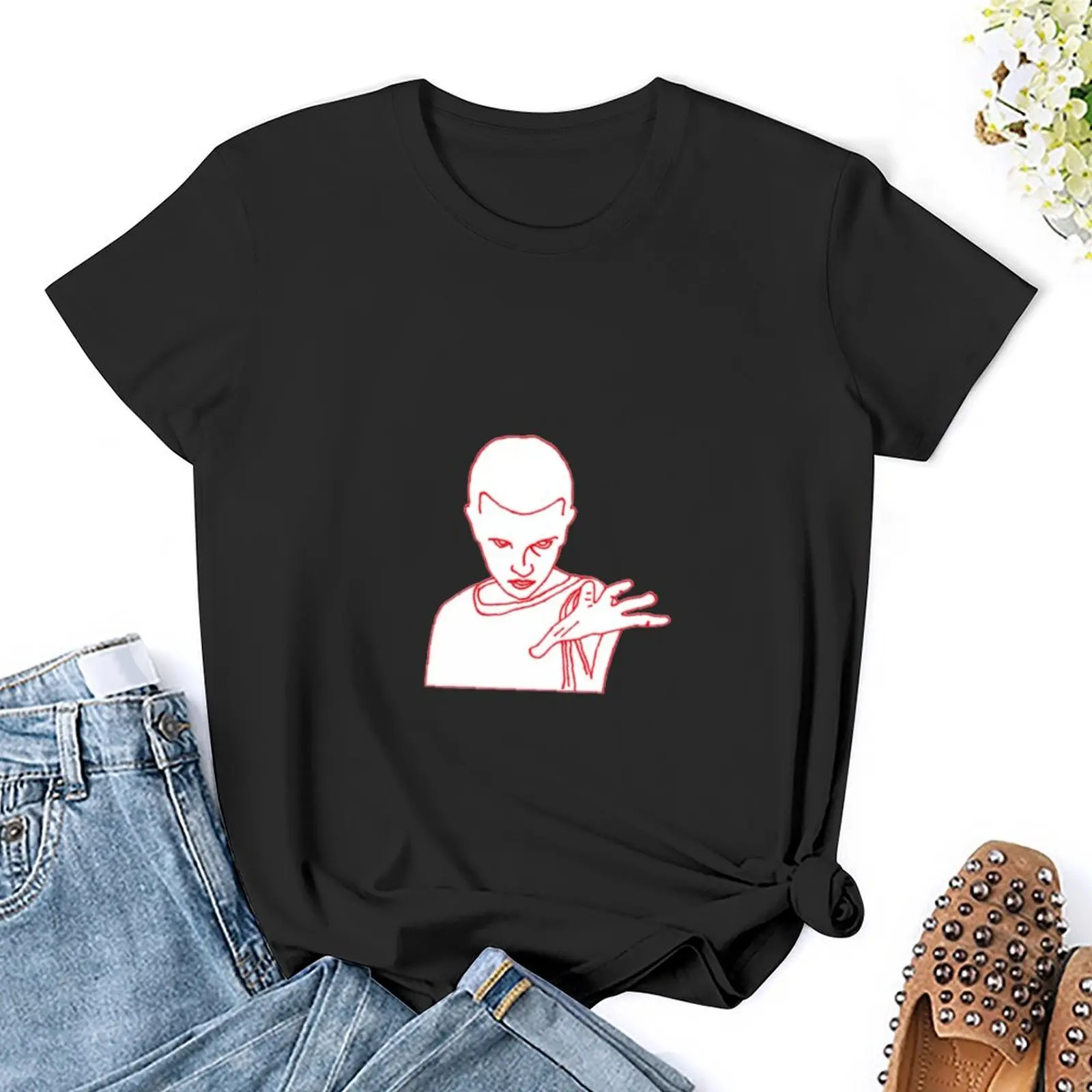 Stranger T-Shirt animal print shirt for girls plus size tops Woman T-shirts