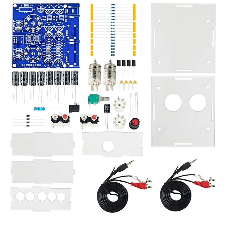 DIY zestawy elektroniczne dla dorosłych rura elektroniczna dróg żółciowych Diy zestaw przedwzmacniacz płyty zasilania części do spawania elementy do