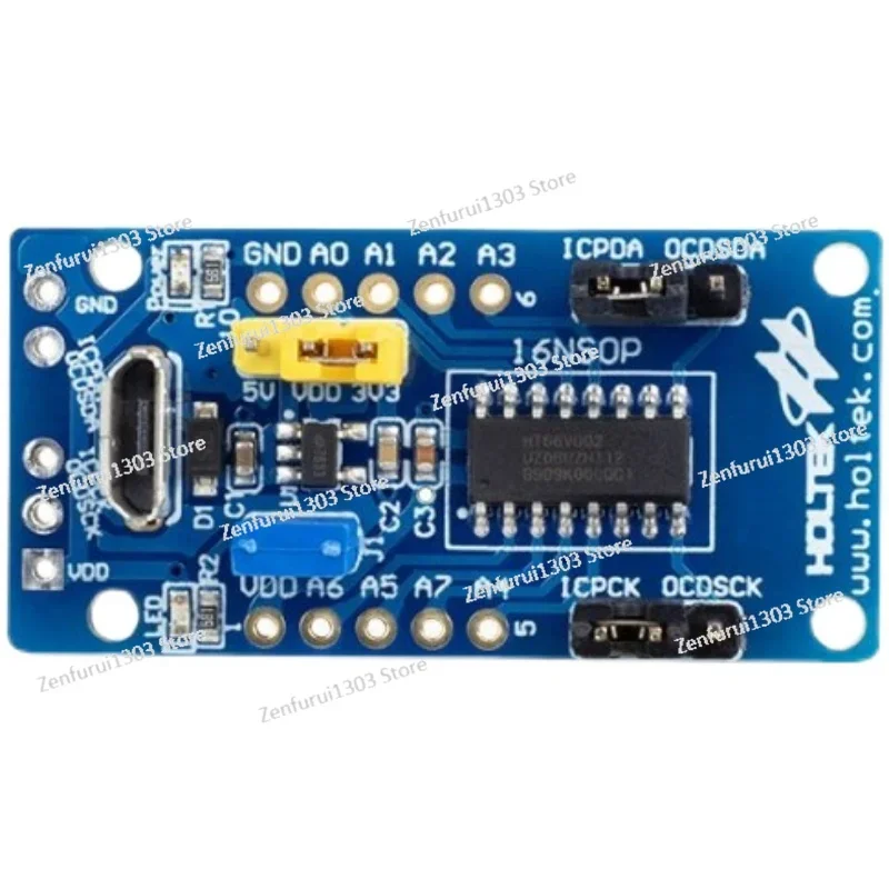 Ht66f002 Development Board Kit Dev16nsop002 MCU Burning Debugging