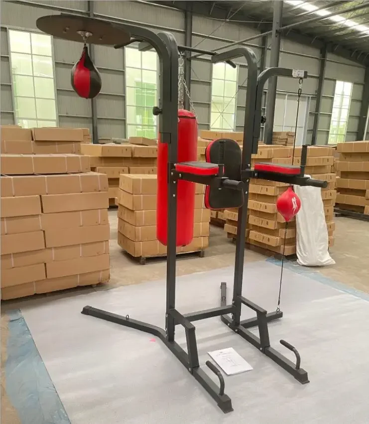 

Multi-functional pull up arm training freestanding stand for boxing speed ball pear shape