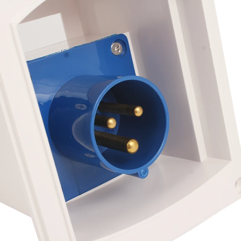 TYTXRV OEM RV مداخل طاقة 240 فولت 16 أمبير قابس طاقة قفل تويست مدخل أبيض #3