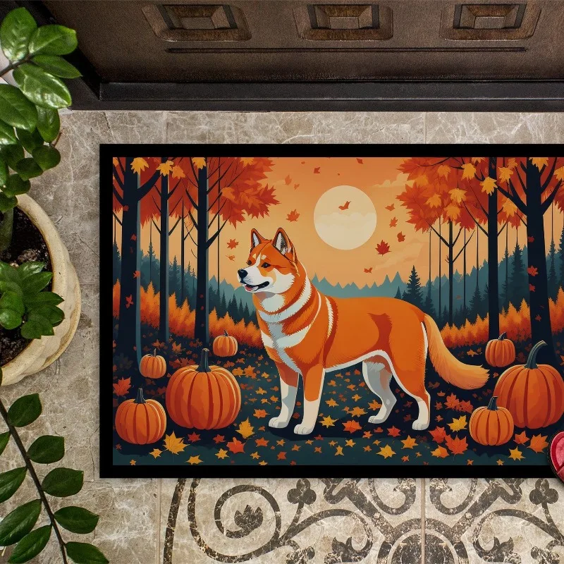 

Осенний коврик, НОВЫЙ нескользящий моющийся коврик с низким ворсом для использования в помещении и на открытом воздухе