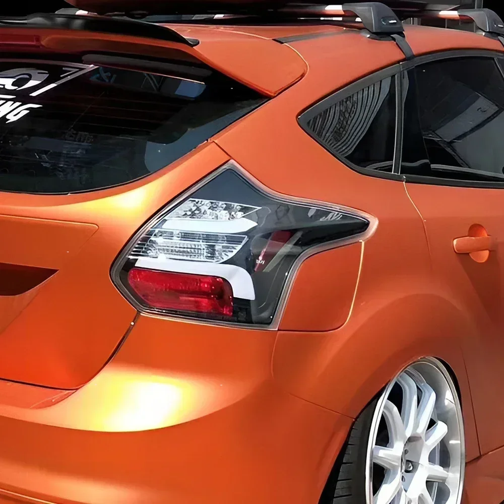 

For Ford Focus Hatchback 2012-2014 Auto Rear Back Lamps Upgrade Streamer Turn Light Car Accessories LED Car Taillights Assembly