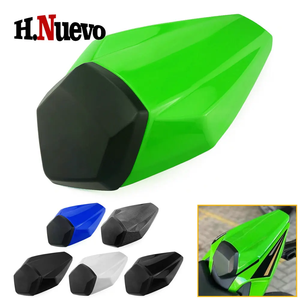 For KAWASAKI Ninja ZX10R ZX 10R 2016-2020 2021 2022 2023 2024 Green Motorcycle Pillion Rear Seat Cover Cowl Solo Seat Fairing