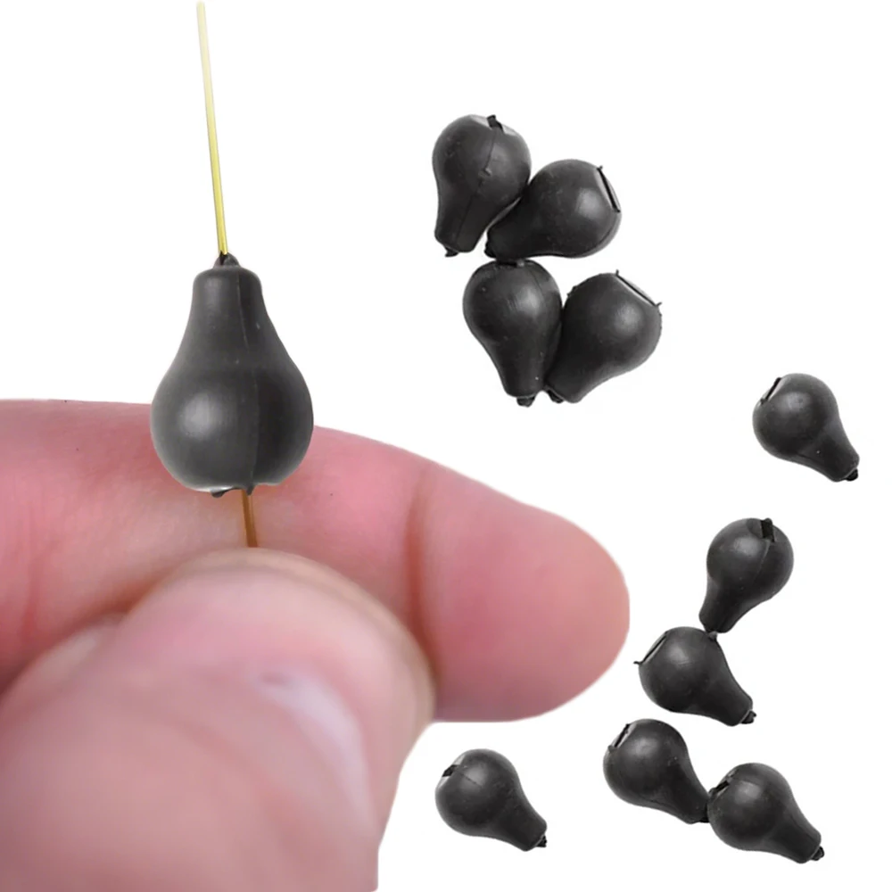 

10pcs Fishing Line Tungsten Swivel Buffer Beads 0.42g Hair Chod Rigs Hook Stop Connector Carp Fish Tackle Tool Accessories