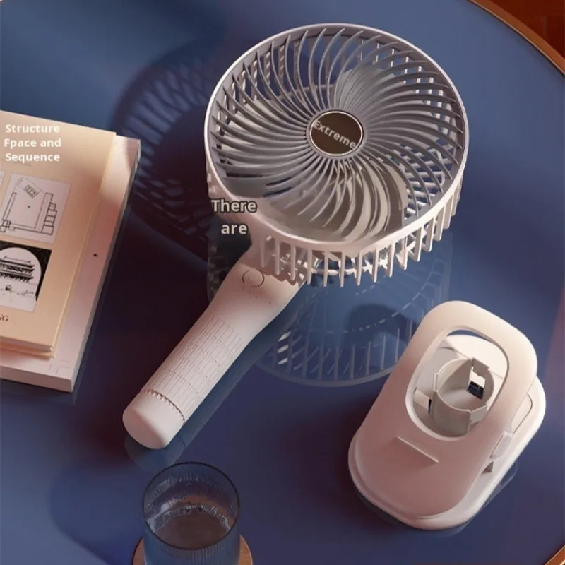 Multifunctional charging USB charging small office desk fan charging clip fan office desk artifact