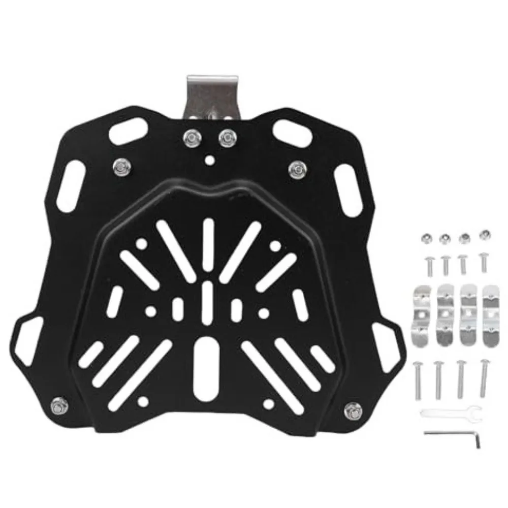 Carbon Steel Motorcycle Tail Box Base Paint Coat Finish Anti-Rust Support Quick Release Base Plate Stamping Construction
