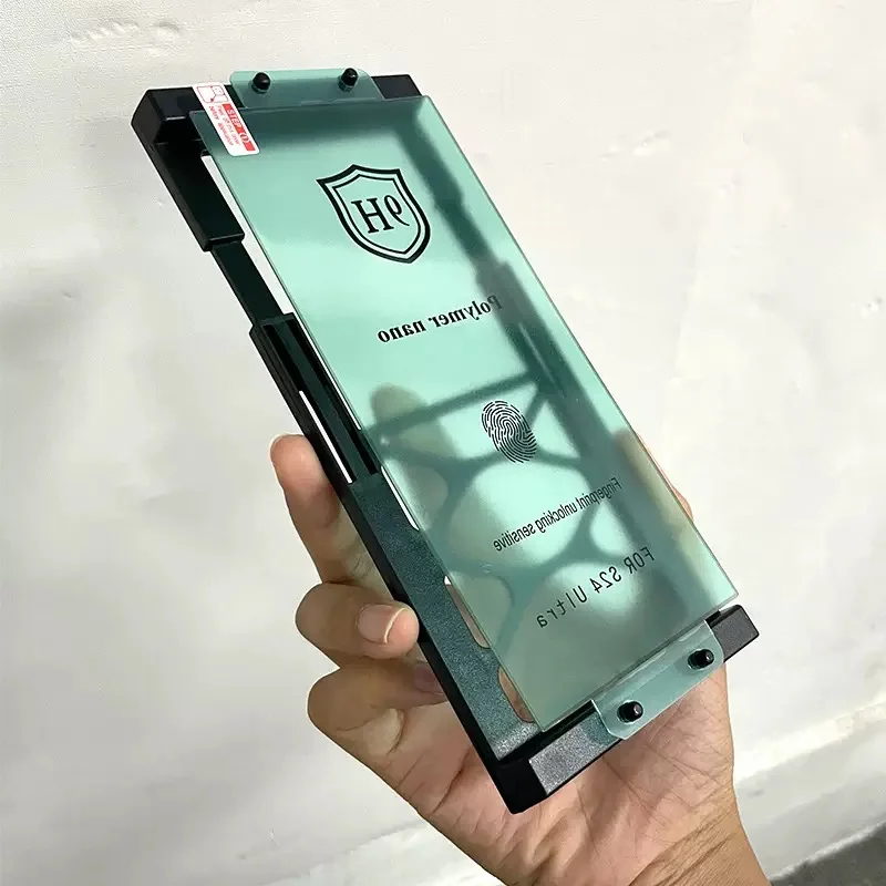 2 Stück Vollkleber-Displayschutzfolie für Samsung Galaxy S23 S24 S22 S21 S20 S10 Note 20 Ultra 10 Plus Keramikfolie Gebogen, Kein Glas – Detail 1