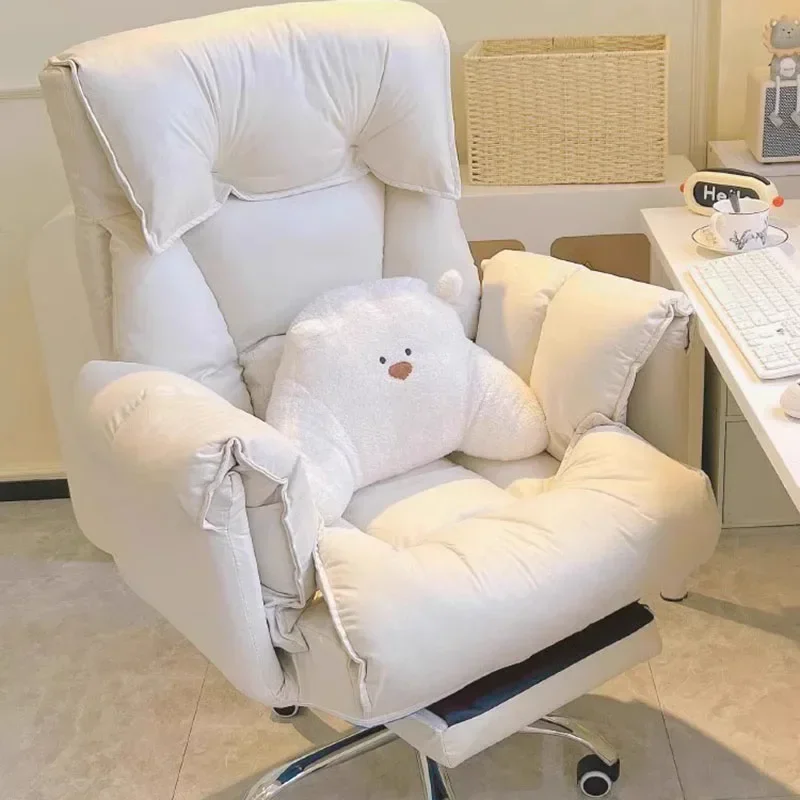 Comfortable Reclining Computer Chair for Long Time Sitting Multi Purpose Lounge Sofa Chair for Home Office Desk Gaming Streaming