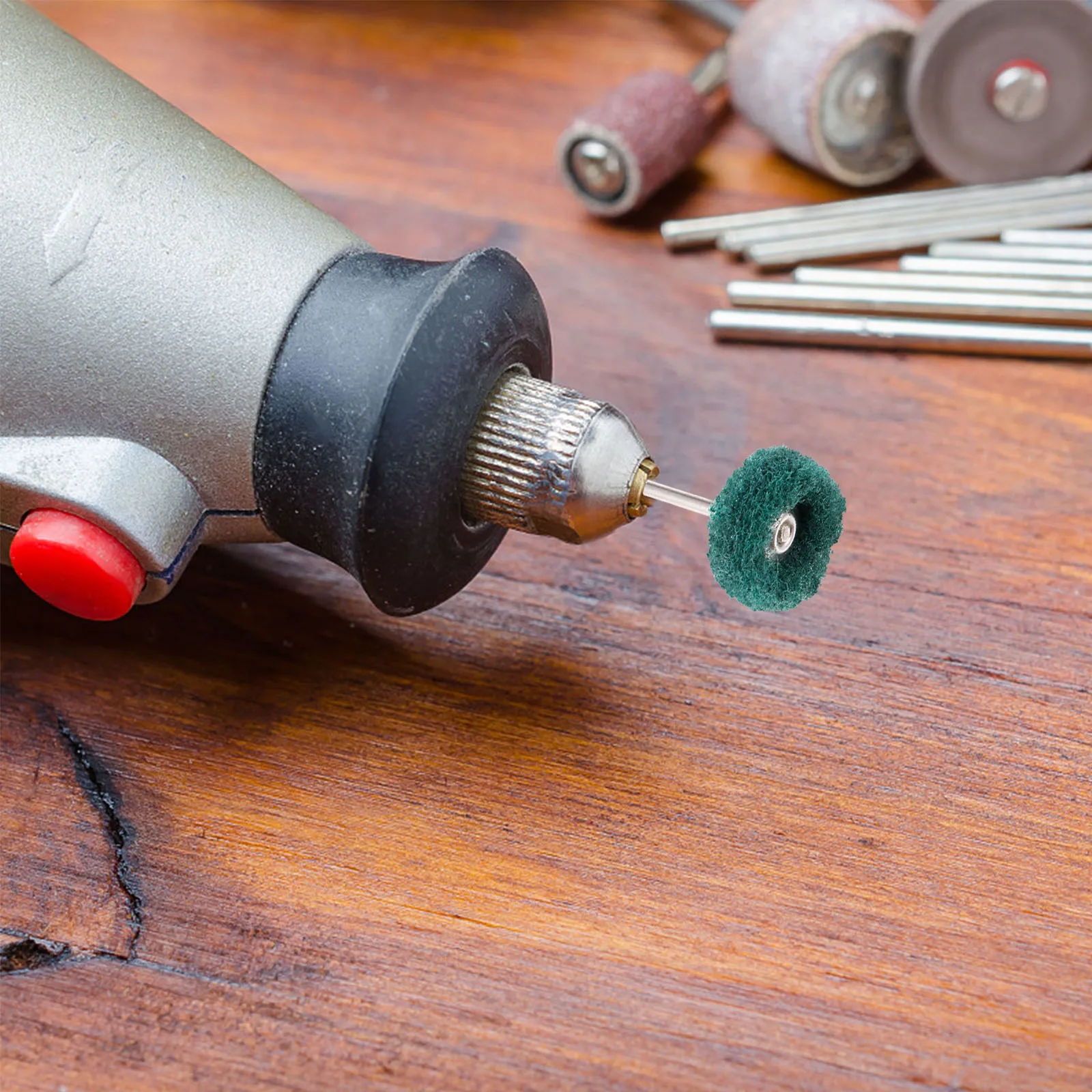 

40 Pcs Wire Brush Metal Abrasive Tool Mini Bowl Shape Polishing Supplies Steel for Rotary Tools