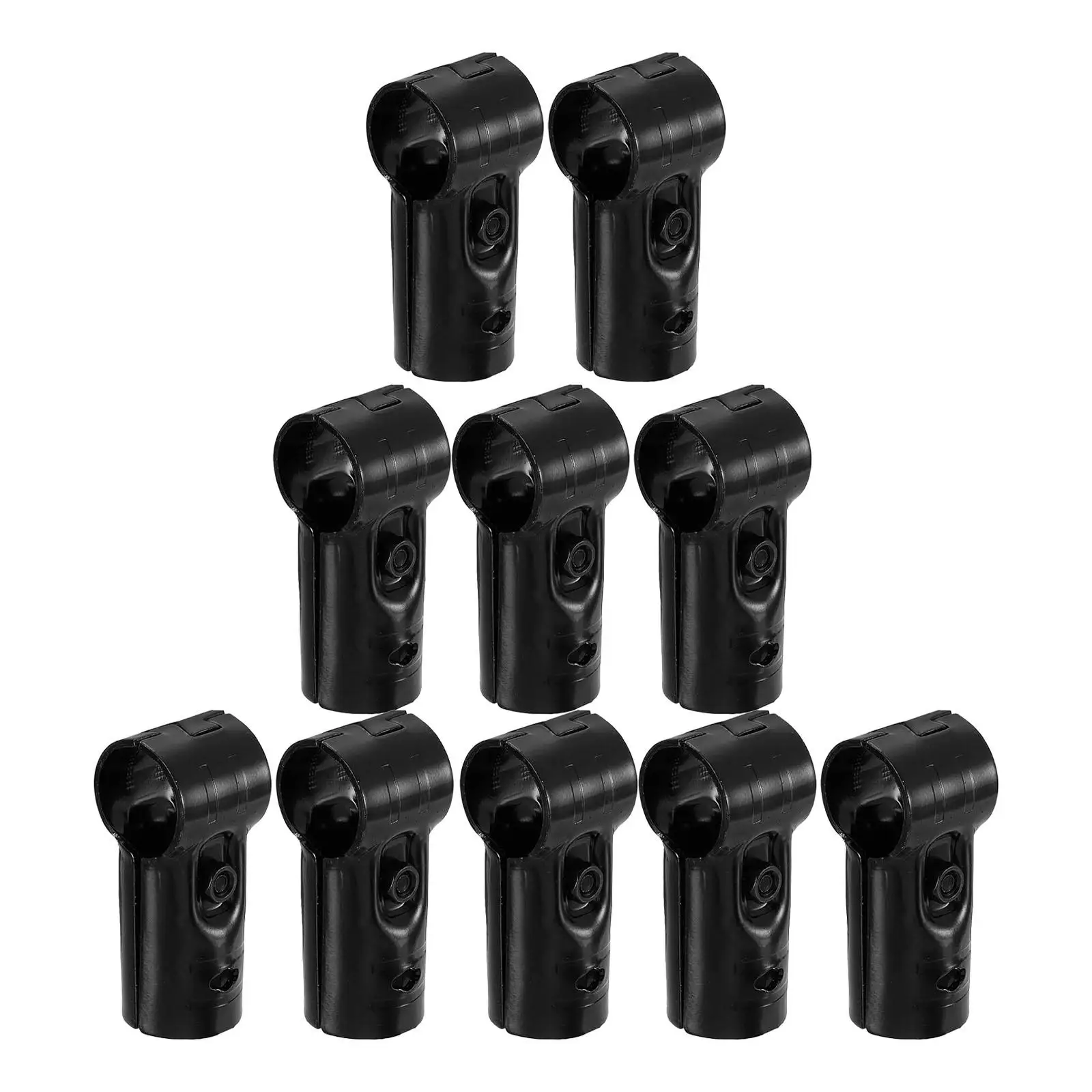 

Carbon Steel Pipe Clamp Connector Quick Install Adapter Fitting Hardware for Chicken Coop Structure
