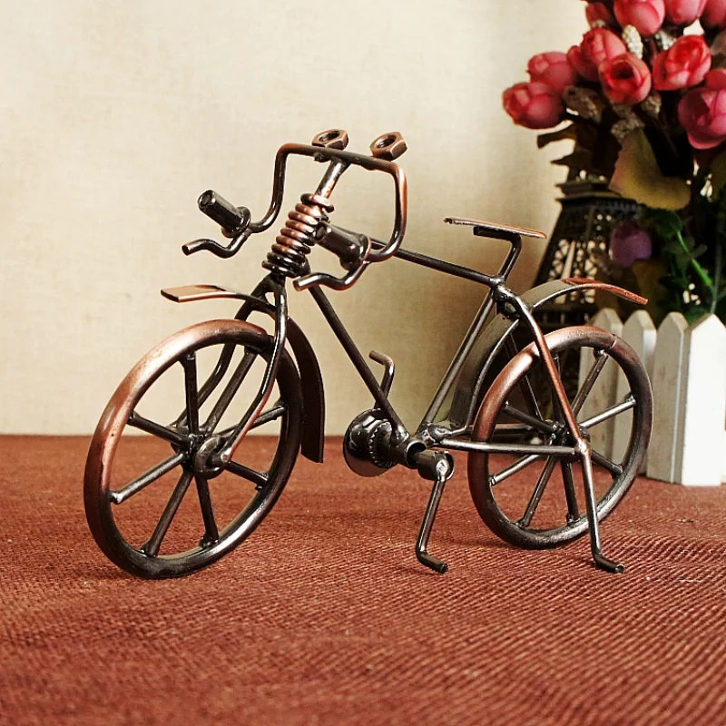 

Vintage old pedal bike model ,Ornaments ,Metal crafts