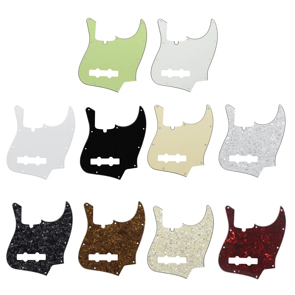 

10 Holes 4 String Jazz JB Bass Guitar Pickguard USA/Mexico Guitar Scratch Plate Guitar Accessories for Fender Bass Guitar Parts